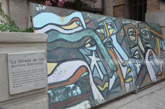 Fresque de la Brigada Ramona Parra