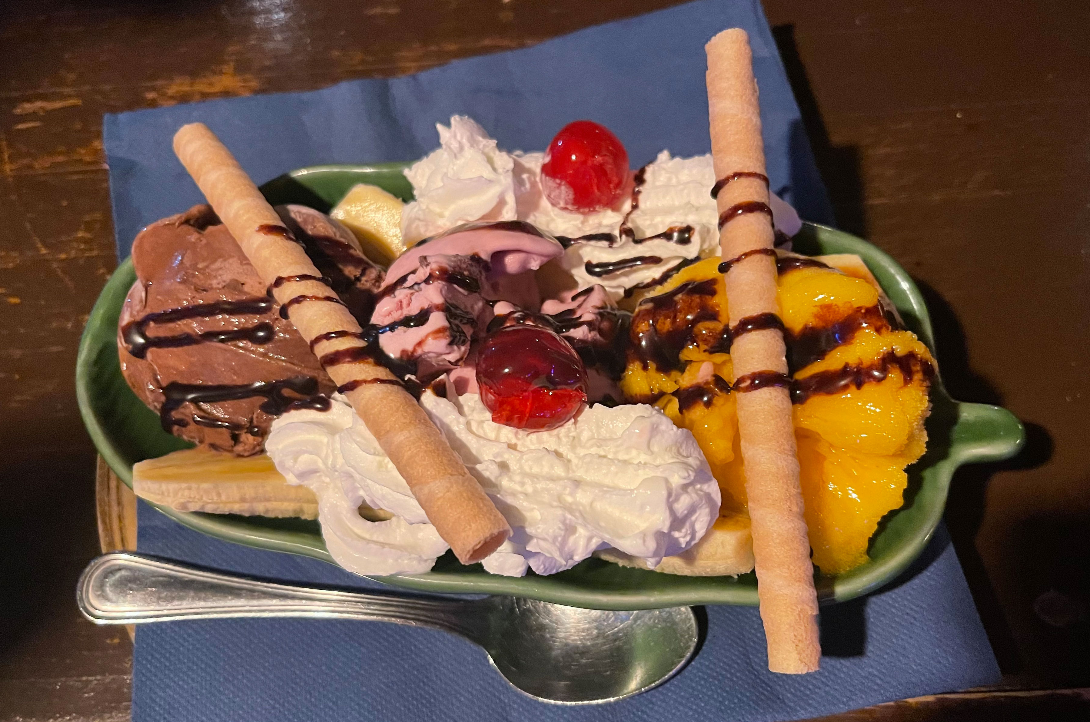 Banana split