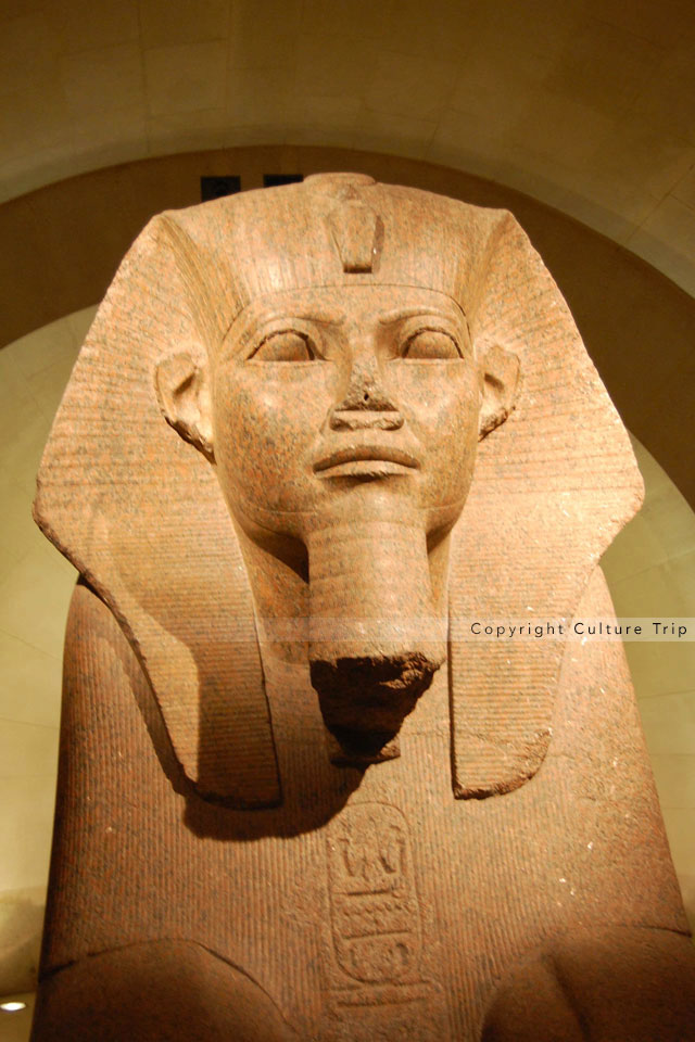 Le grand sphinx de Tanis