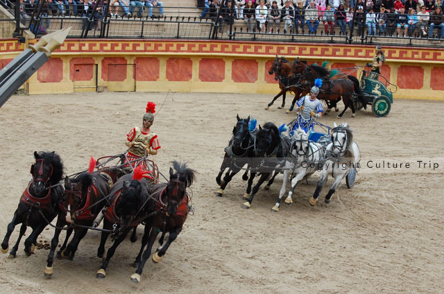 La course de chars