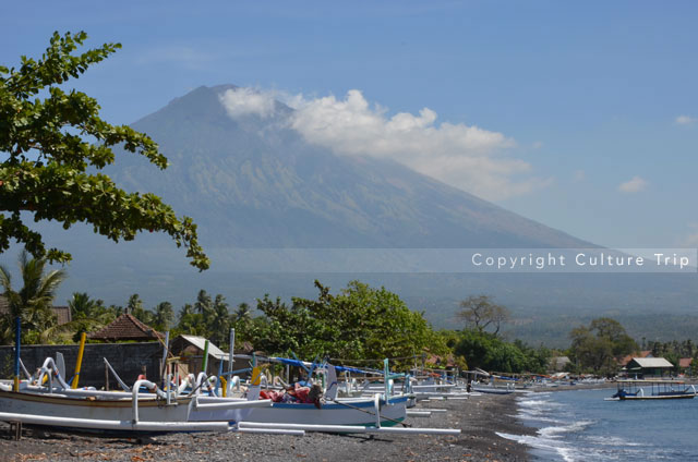Le mont Agung
