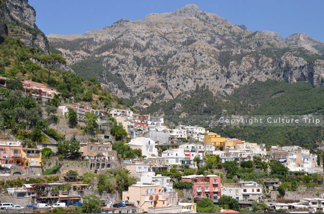 Village de la côte amalfitaine.