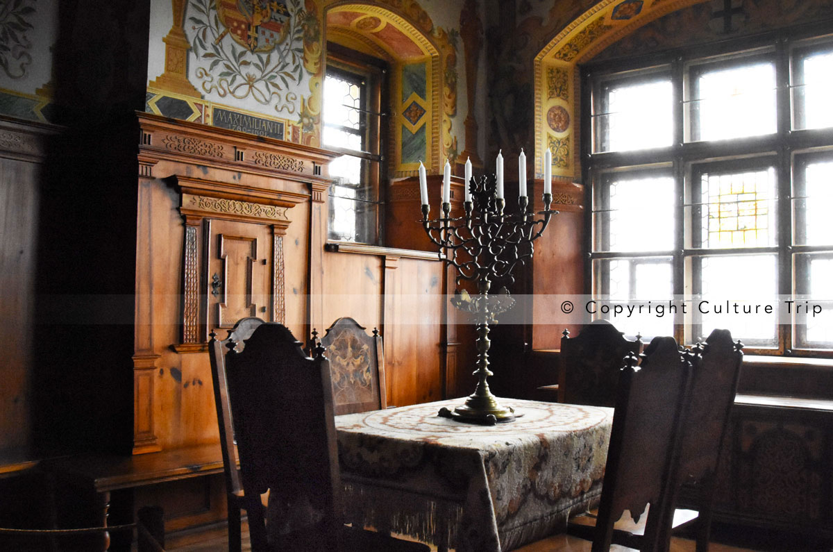 Une salle de réception du château