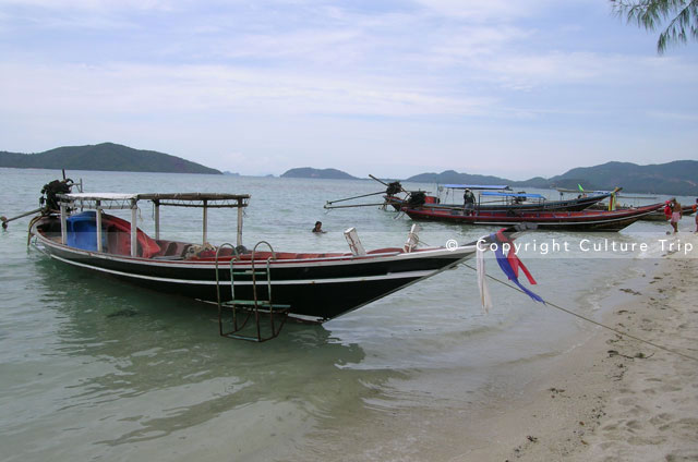 Long tail boats